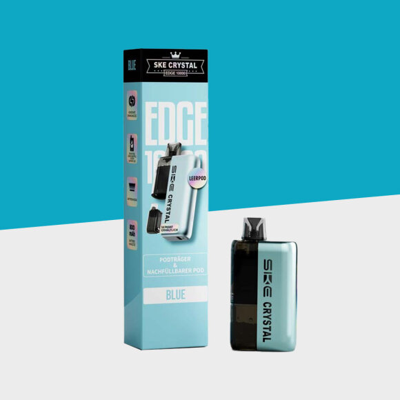 SKE Crystal Edge 10000 - Blue - Pod System - Basisger&auml;t