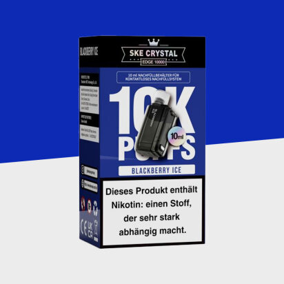 SKE Crystal Edge 10000 - Blackberry Ice &ndash; Pod