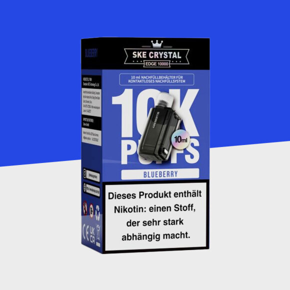 SKE Crystal Edge 10000 &ndash; Blueberry &ndash; Pod