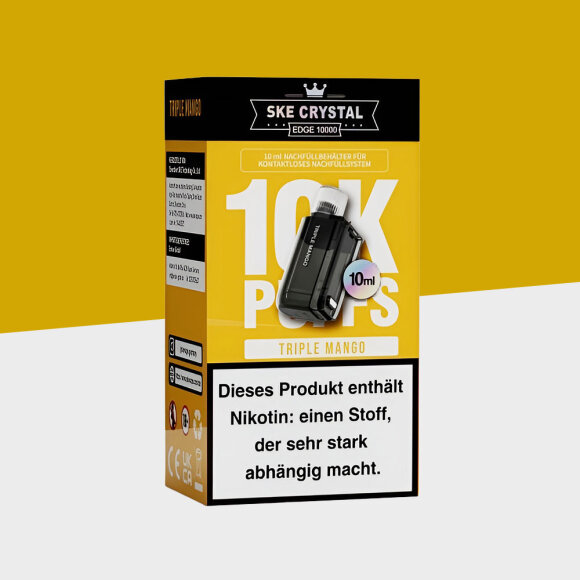 SKE Crystal Edge 10000 - Triple Mango &ndash; Pod