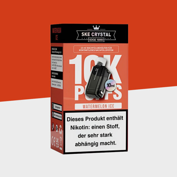 SKE Crystal Edge 10000 - Watermelon Ice &ndash; Pod