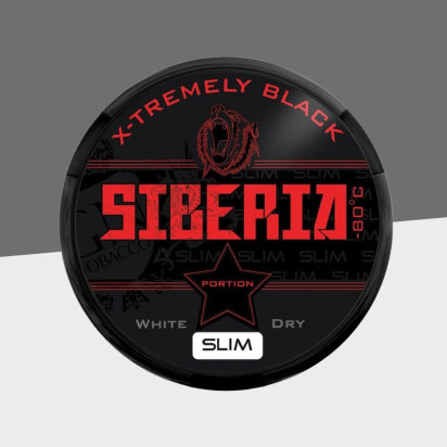 Siberia - Black - Extremely Strong White Dry - Slim -...