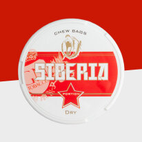 Siberia - Red - Extremely Strong White Dry - Chewing Bags