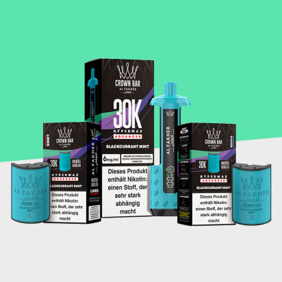 Al Fakher 30K Hypermax - Blackcurrant Mint