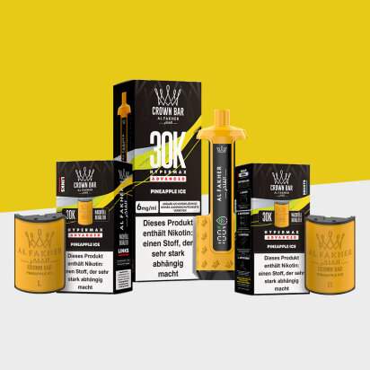 Al Fakher 30K Hypermax - Pineapple Ice