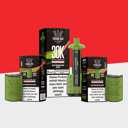 Al Fakher 30K Hypermax - Watermelon Kiwi