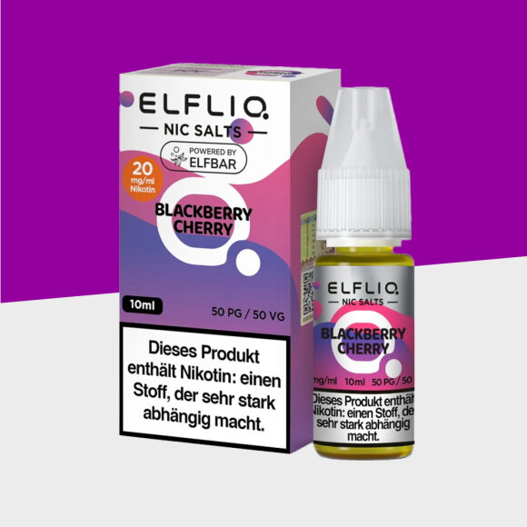 Elfliq by Elfbar - Blackberry Cherry 20mg/ml - E-Liquid