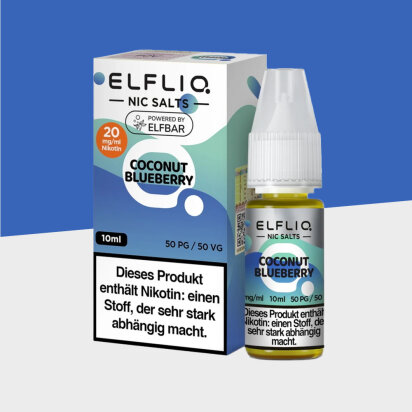 Elfliq by Elfbar - Coconut Blueberry 20mg/ml - E-Liquid