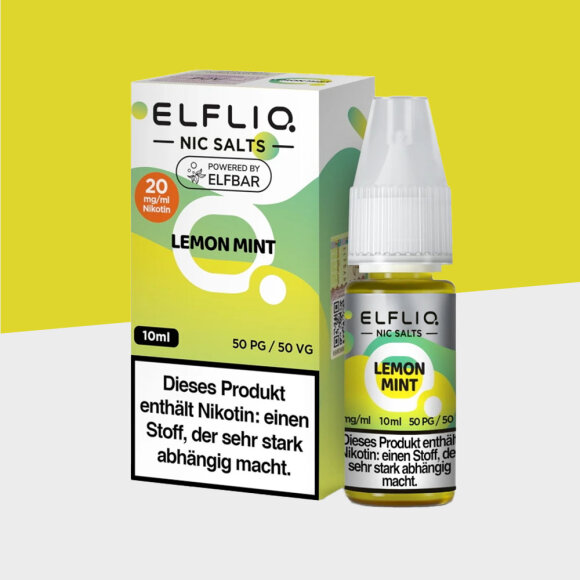 Elfliq by Elfbar - Lemon Mint 20mg/ml - E-Liquid