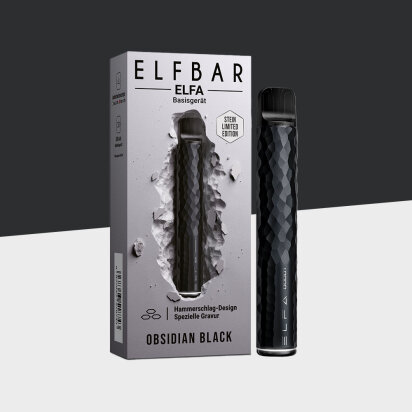 ELFA by Elfbar - LIMITIERT: Obsidian Black - Basisger&auml;t