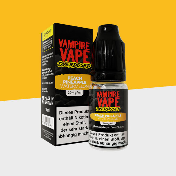 Vampire Vape Overdosed - Pineapple Peach Watermelon 20mg/ml - E-Liquid