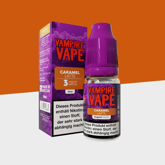 Vampire Vape Desserts - Caramel Latte 3mg/ml - E-Liquid