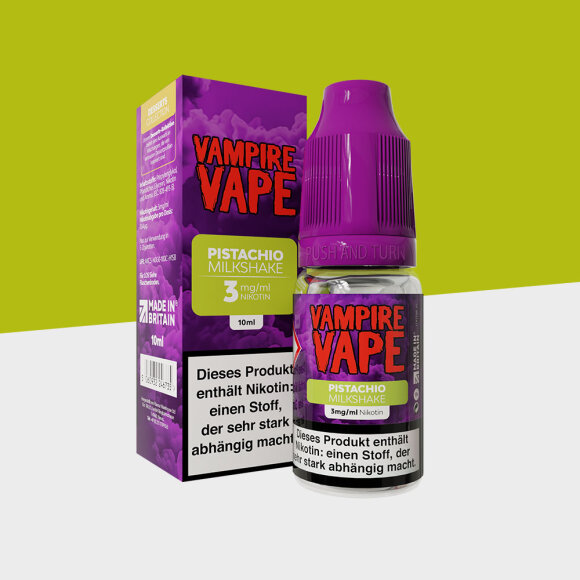 Vampire Vape Desserts - Pistachio Milkshake 3mg/ml - E-Liquid