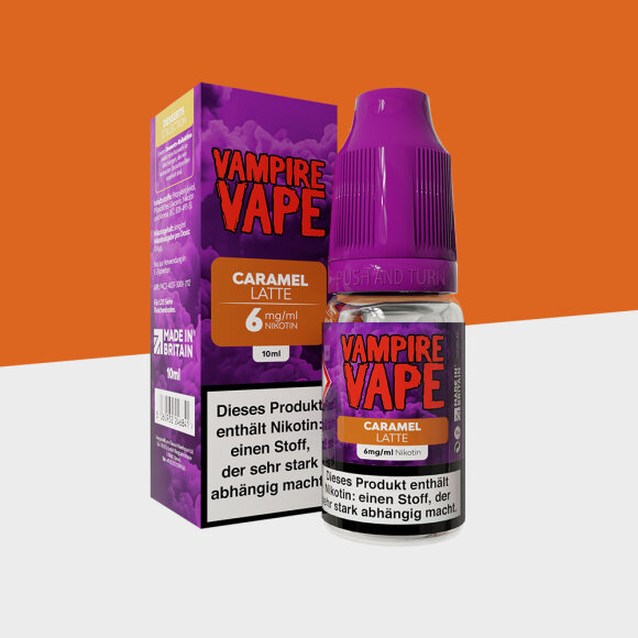 Vampire Vape Desserts - Caramel Latte 6mg/ml - E-Liquid