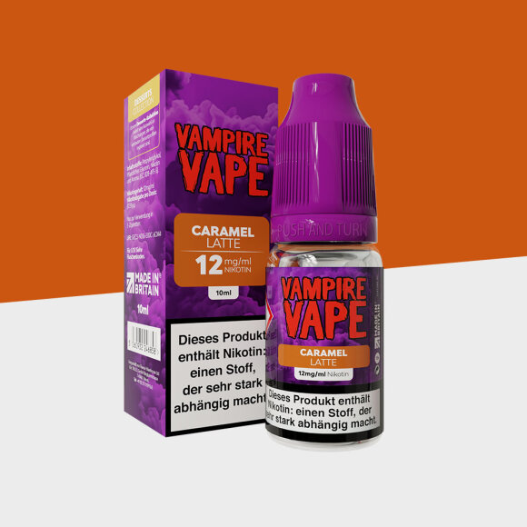 Vampire Vape Desserts - Caramel Latte 12mg/ml - E-Liquid