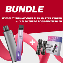 SPARSET: ELFA Master oder ELFA Turbo Kit + GRATIS Turbo Pods