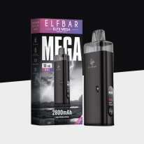 Elfbar ELFX Mega &ndash; Black &ndash; Refillable Pod Kit