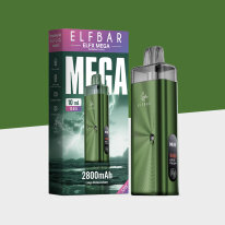 Elfbar ELFX Mega &ndash; Green &ndash; Refillable Pod Kit