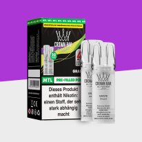 Al Fakher Crown Bar 600 &ndash; Grape &ndash; MTL - Pod...