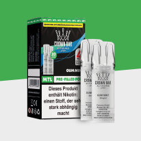 Al Fakher Crown Bar 600 &ndash; Gum Mint &ndash; MTL -...