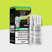 Al Fakher Crown Bar 600 &ndash; Pineapple Ice &ndash; MTL...