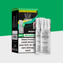 Al Fakher Crown Bar 600 &ndash; Spearmint &ndash; MTL -...