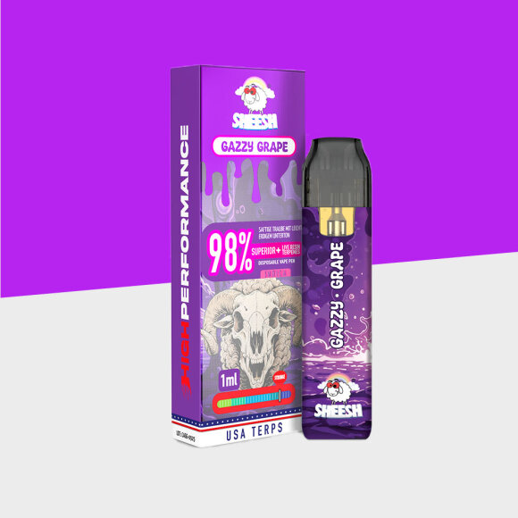 SHEESH Superior Line -  Gazzy Grape - Einweg Vape