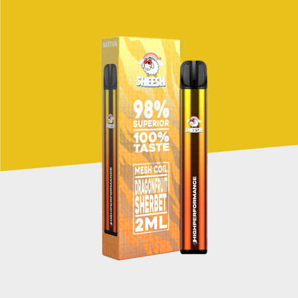 SHEESH True Taste Line -  Dragonfruit Sherbet - Einweg Vape