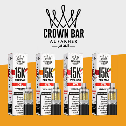 Al Fakher Crown Bar 15K Pro Max &ndash; Pod