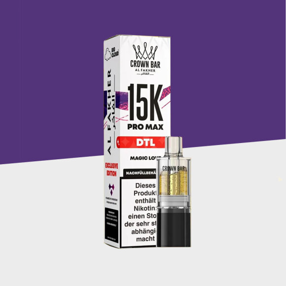 Al Fakher Crown Bar 15K Pro Max - Magic Love &ndash; Pod
