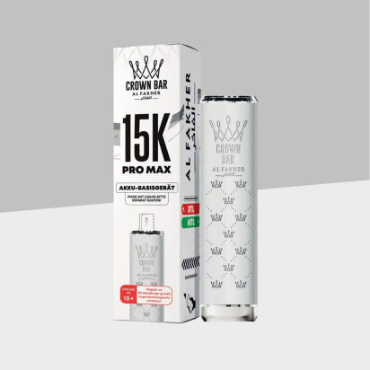Al Fakher Crown Bar 15K Pro Max - White - Basisger&auml;t