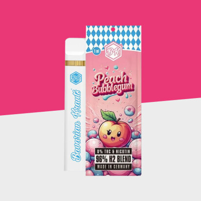 Bavarian Krauts - Peach Bubblegum - Einweg Vape