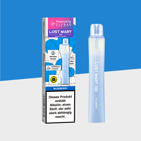 Lost Mary 800 by Elfbar - Blueberry - Einweg Vape