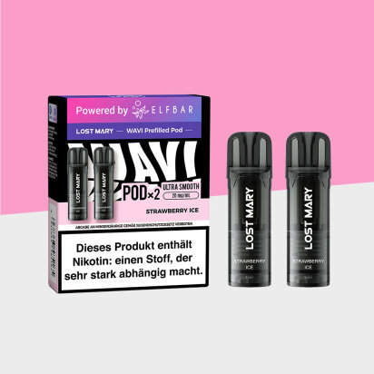 Lost Mary WAVI - Strawberry Ice - Pod (2er Pack)