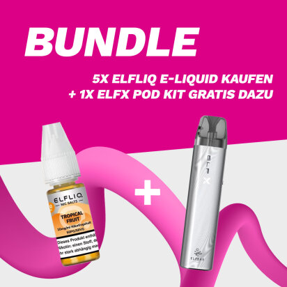WINTERAKTION BUNDLE: 5x Elfliq + GRATIS ELFX Pod Kit