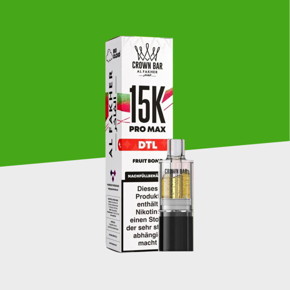 Al Fakher Crown Bar 15K Pro Max - Fruit Bomb - Pod