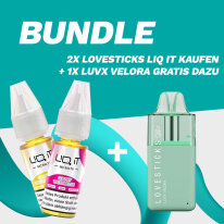 BUNDLE: 2x Lovesticks LIQ IT + GRATIS LUVX Velora Pod Kit