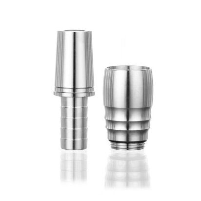 Aladin MVP Schlauchanschluss mit 18/8 Schliff im Set mit...