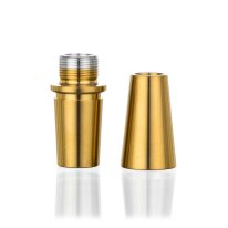 Aladin Shisha Kopfadapter-Set mit 18/8 Schliff - Gold