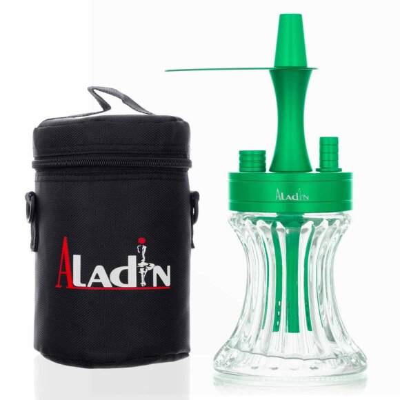 Aladin 2 Go - Alu mit Tasche - Gr&uuml;n