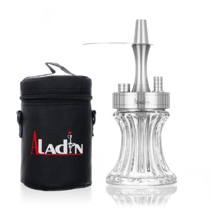 Aladin 2 Go - Edelstahl mit Tasche - Clear