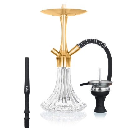 Aladin Shisha MVP A36 Gold - Clear Pattern