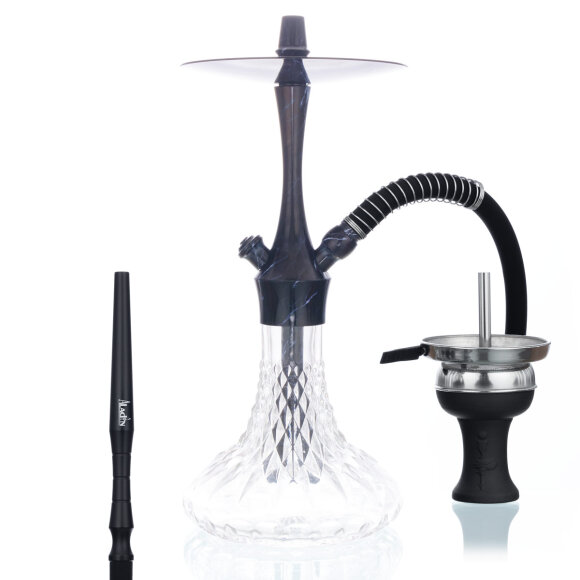 Aladin Shisha Alux 380 - Black Marmor