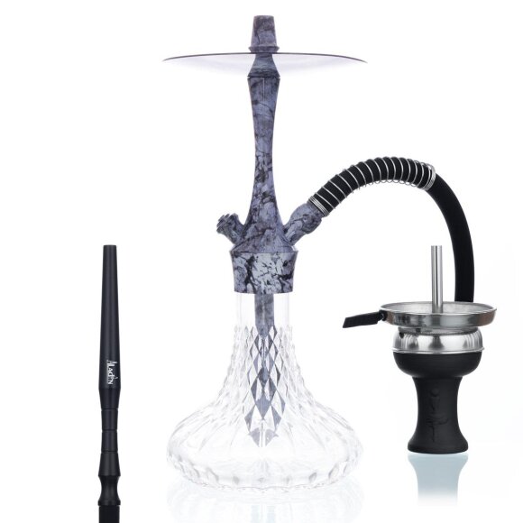 Aladin Shisha Alux 380 - White Marmor