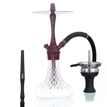 Aladin Shisha Alux 380 - Red/Black