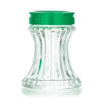 Aladin Shisha 2 Go Alu Ersatzglas &ndash; Gr&uuml;n