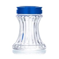 Aladin Shisha 2 Go Alu Ersatzglas &ndash; Blau