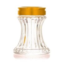 Aladin Shisha 2 Go Alu Ersatzglas &ndash; Gold