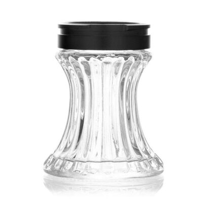 Aladin Shisha 2 Go Alu Ersatzglas &ndash; Schwarz