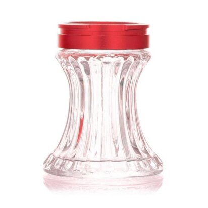 Aladin Shisha 2 Go Alu Ersatzglas &ndash; Rot